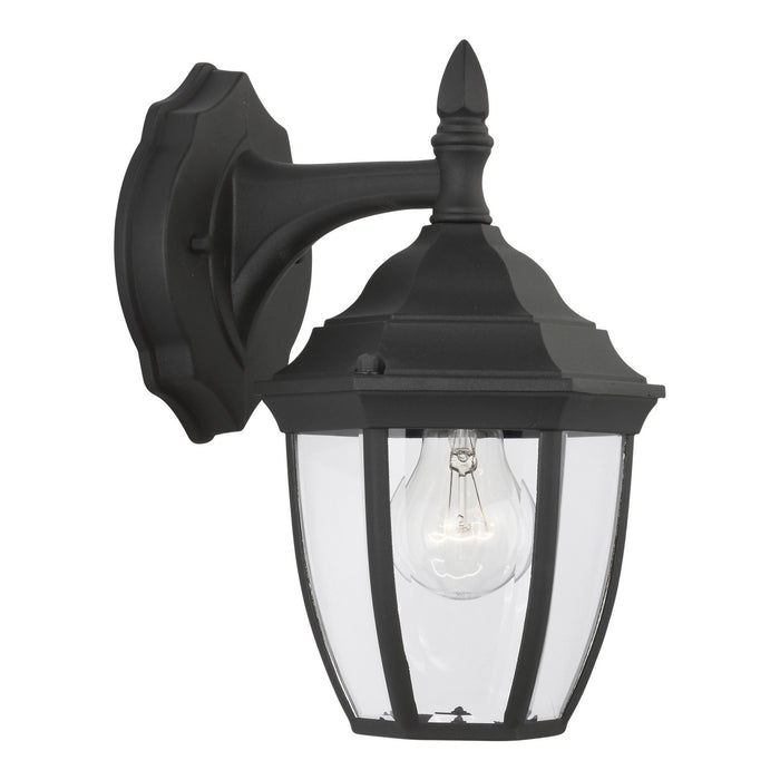 Generation Lighting 88936-12 One Light Outdoor Wall Lantern, Black