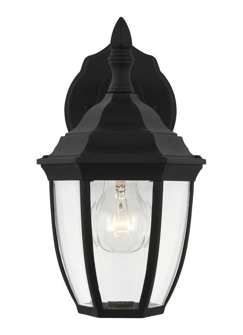 Generation Lighting 88936-12 One Light Outdoor Wall Lantern, Black