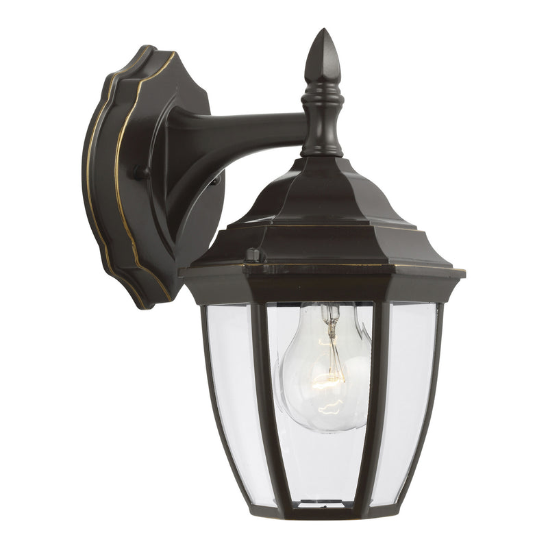 Generation Lighting 88936-71 One Light Outdoor Wall Lantern, Antique Bronze