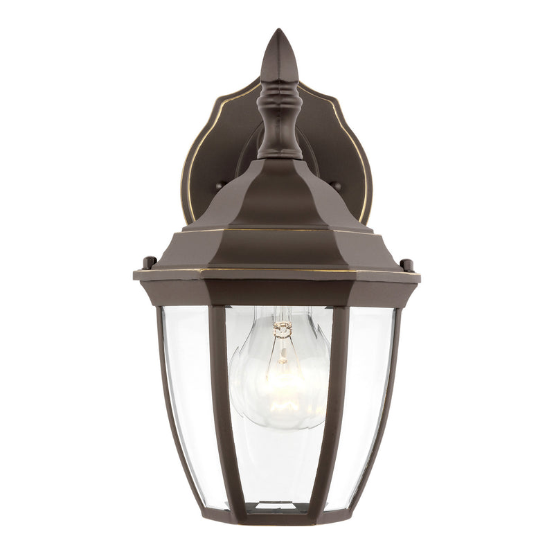 Generation Lighting 88936-71 One Light Outdoor Wall Lantern, Antique Bronze