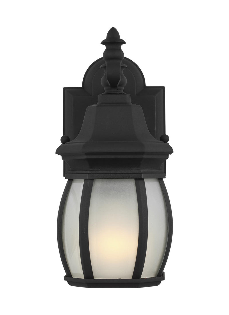 Generation Lighting 89104EN3-12 One Light Outdoor Wall Lantern, Black