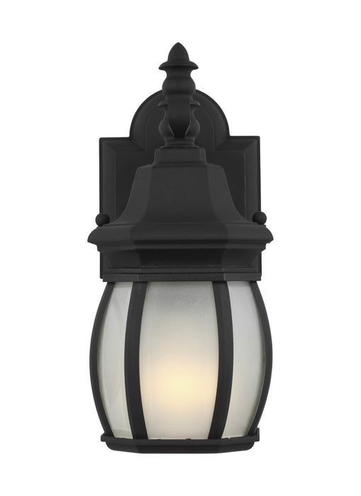 Generation Lighting 89104EN3-12 One Light Outdoor Wall Lantern, Black