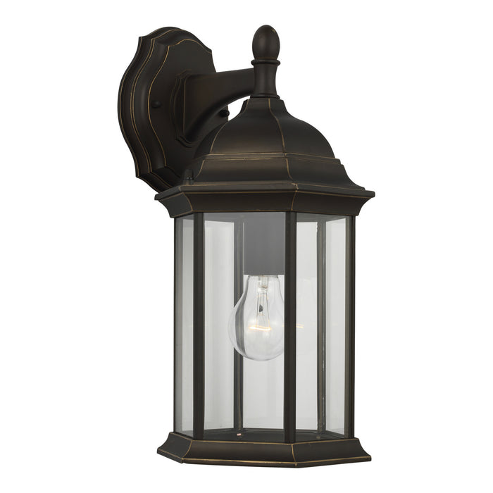 Generation Lighting 8938701-71 One Light Outdoor Wall Lantern, Antique Bronze