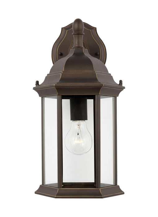 Generation Lighting 8938701-71 One Light Outdoor Wall Lantern, Antique Bronze