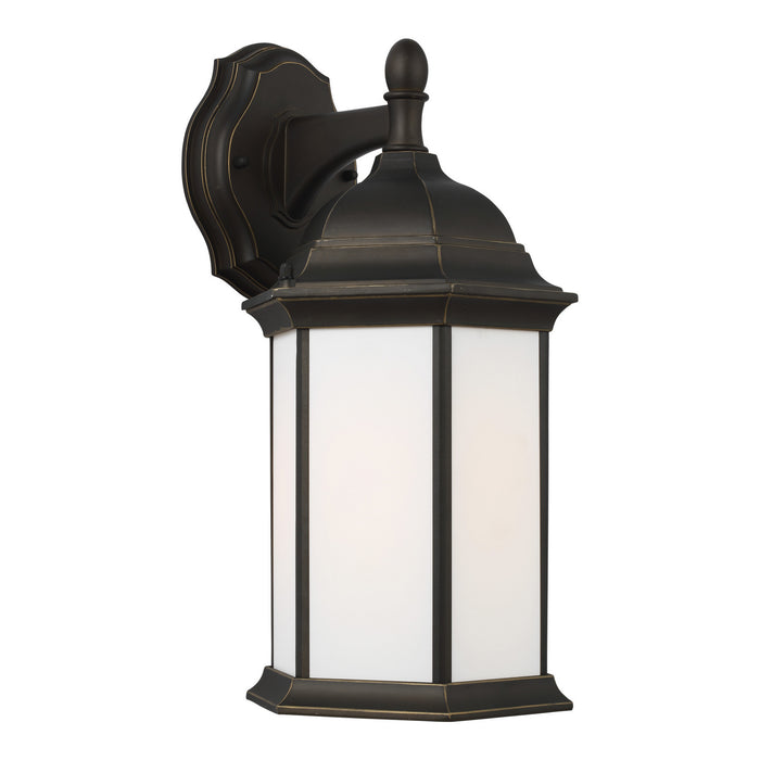 Generation Lighting 8938751-71 One Light Outdoor Wall Lantern, Antique Bronze