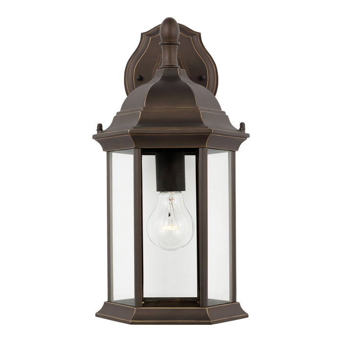 Generation Lighting 8938751-71 One Light Outdoor Wall Lantern, Antique Bronze
