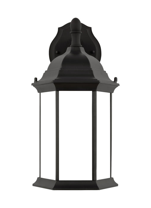 Generation Lighting 8938751EN3-12 One Light Outdoor Wall Lantern, Black