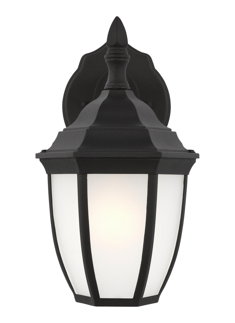 Generation Lighting 89936EN3-12 One Light Outdoor Wall Lantern, Black