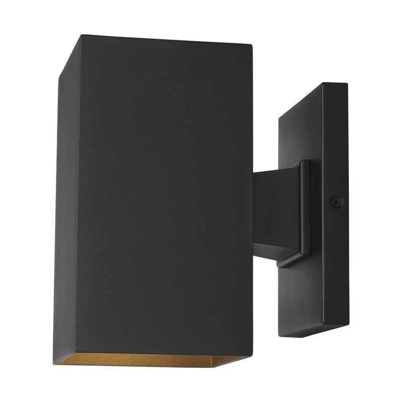Visual Comfort Studio 8731701-12 One Light Outdoor Wall Lantern, Black