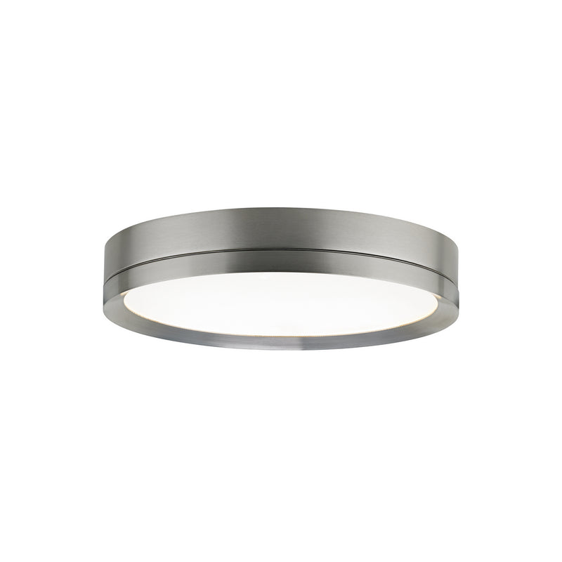 Visual Comfort Modern 700FMFINRS-LED830 LED Flush Mount, Satin Nickel