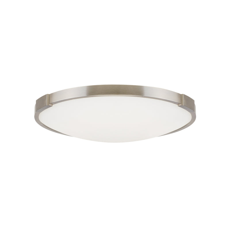 Visual Comfort Modern 700FMLNC13S-LED930 LED Flush Mount, Satin Nickel