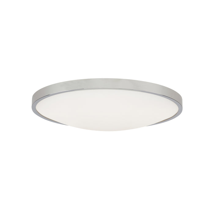 Visual Comfort Modern 700FMVNC13C-LED927-277 LED Flush Mount, Chrome