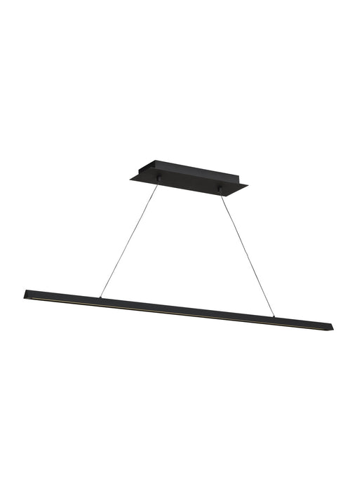 Visual Comfort Modern 700LSDES48B-LED92730 LED Suspension, Nightshade Black