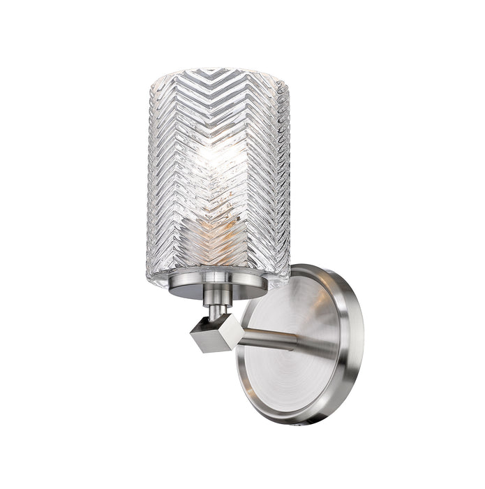 Z-Lite 1934-1S-BN One Light Wall Sconce, Brushed Nickel
