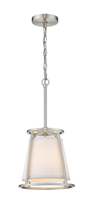 Z-Lite 1935MP-BN One Light Pendant, Brushed Nickel