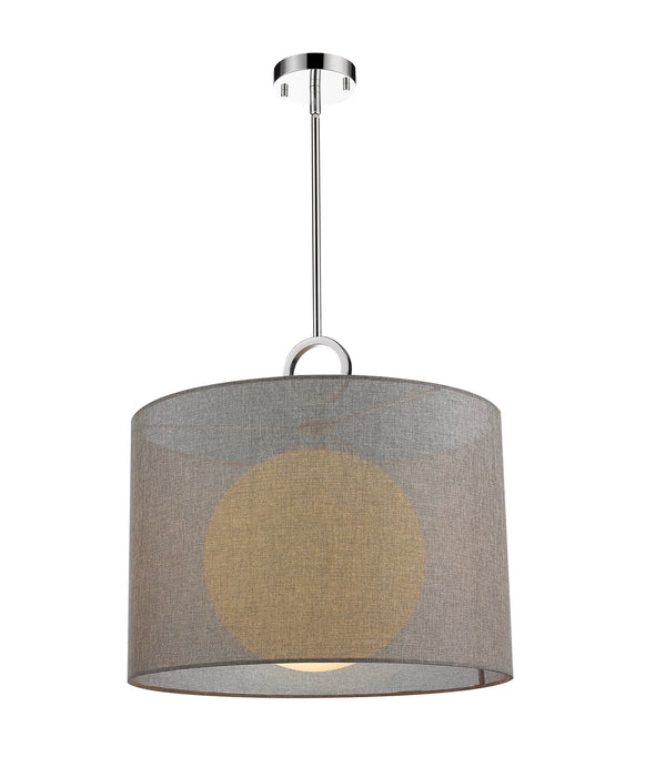 Z-Lite 194-20G-C One Light Pendant, Chrome