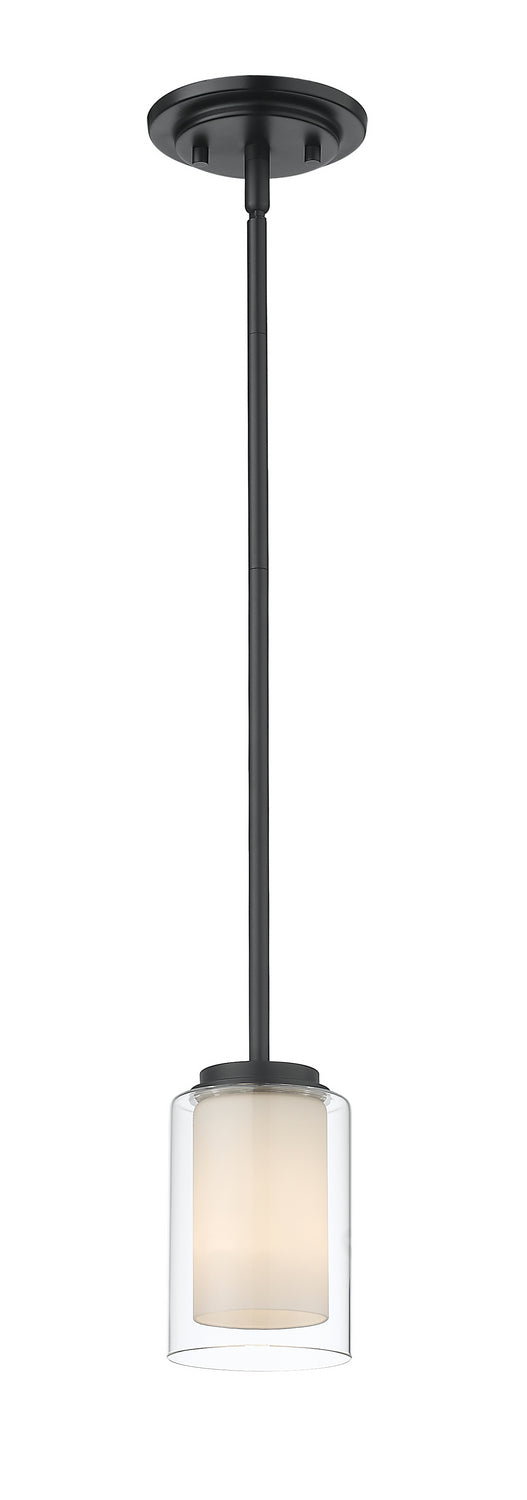 Z-Lite 426MP-MB One Light Pendant, Matte Black