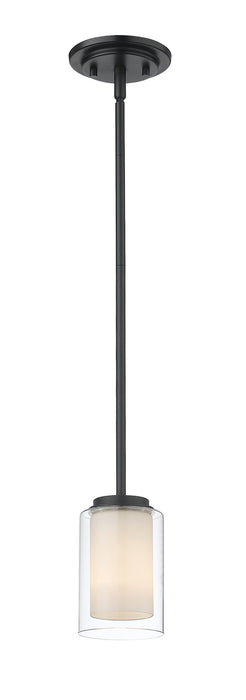 Z-Lite 426MP-MB One Light Pendant, Matte Black