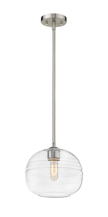Z-Lite 486P10-BN One Light Pendant, Brushed Nickel