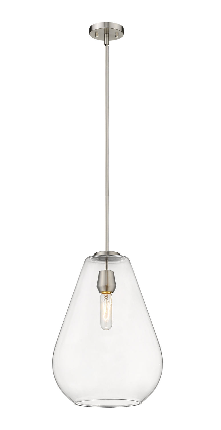 Z-Lite 488P12-BN One Light Pendant, Brushed Nickel
