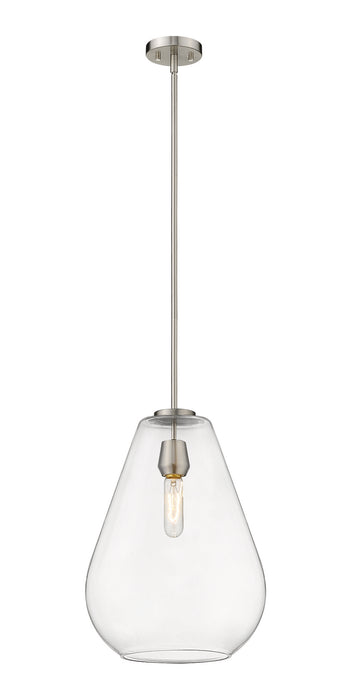 Z-Lite 488P12-BN One Light Pendant, Brushed Nickel
