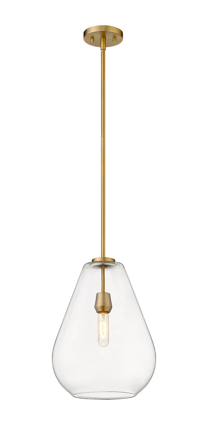 Z-Lite 488P12-OBR One Light Pendant, Olde Brass