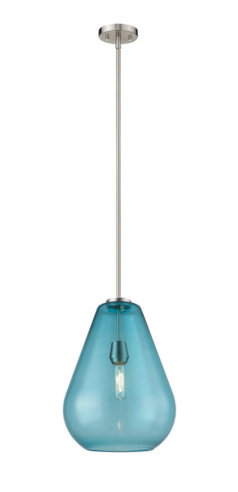 Z-Lite 489P12-BN One Light Pendant, Brushed Nickel