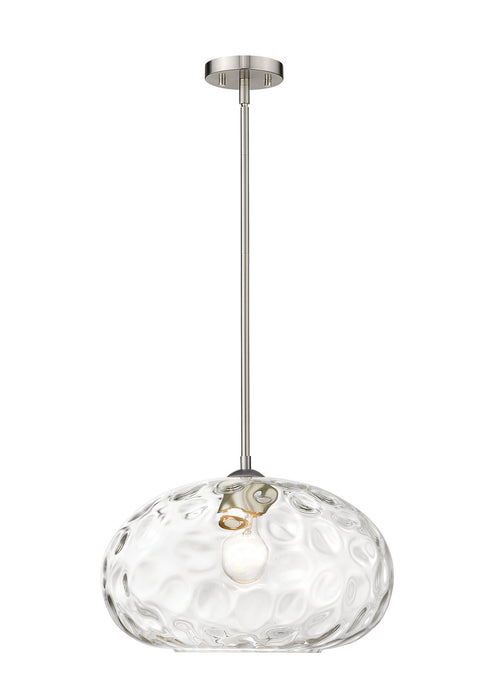 Z-Lite 490P14-BN One Light Pendant, Brushed Nickel