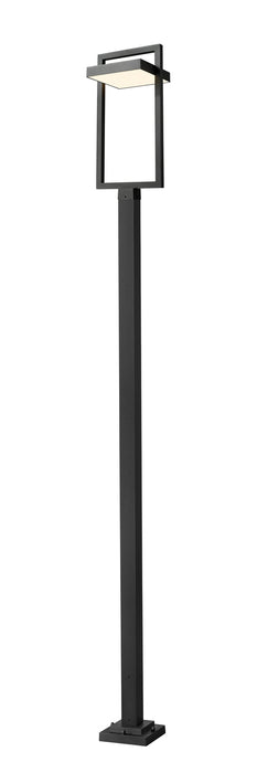 Z-Lite 566PHXLS-536P-BK-LED LED Outdoor Post Moun Fixture, Black
