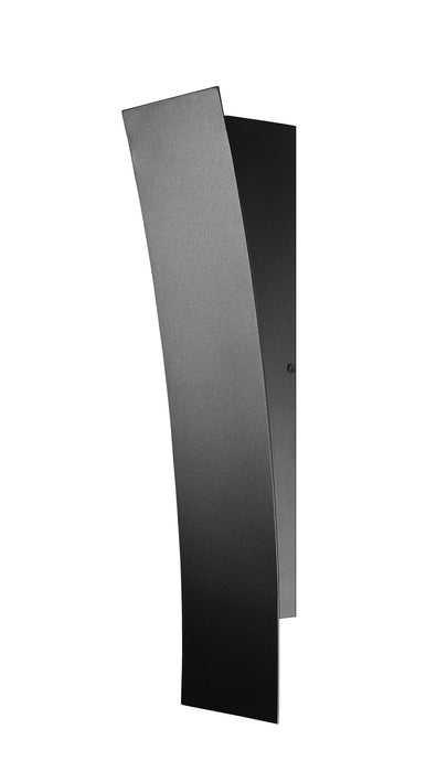 Z-Lite 581M-BK-LED LED Outdoor Wall Mount, Black