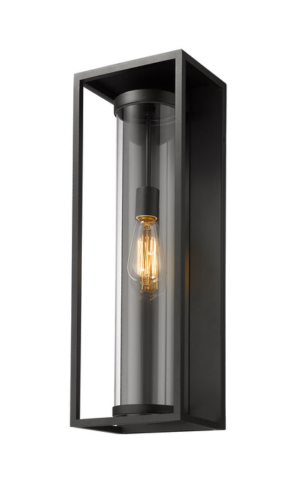 Z-Lite 584B-BK One Light Outdoor Wall Light, Black
