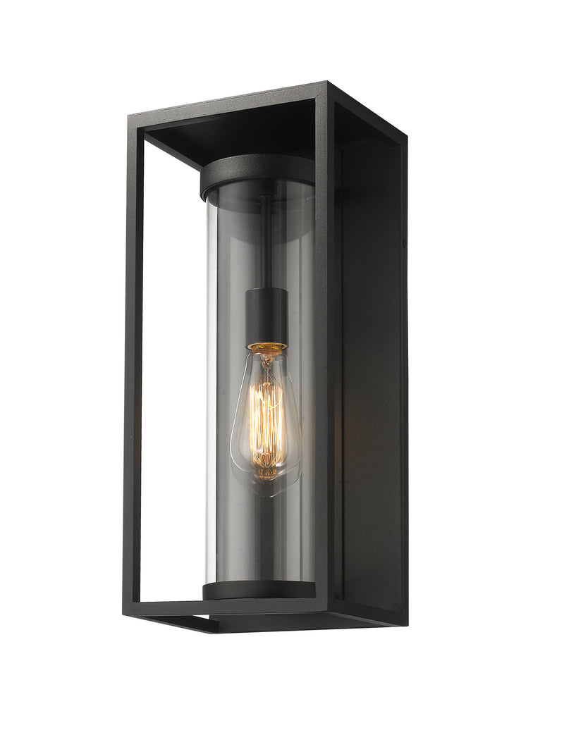 Z-Lite 584M-BK One Light Outdoor Wall Light, Black