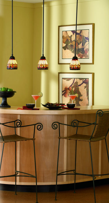 Quoizel TF1541VB One Light Mini Pendant, Vintage Bronze