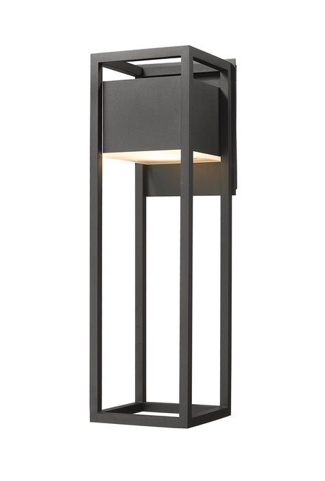 Z-Lite 585B-BK-LED LED Outdoor Wall Mount, Black