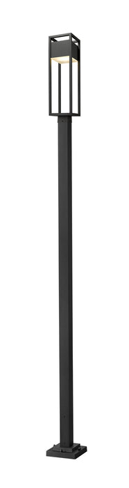 Z-Lite 585PHBS-536P-BK-LED LED Outdoor Post Moun Fixture, Black
