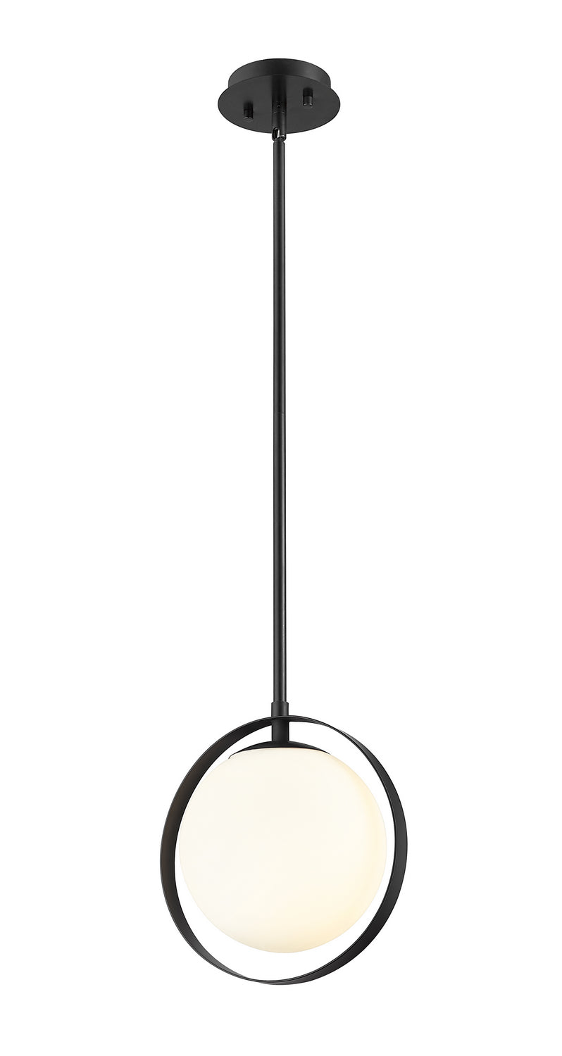 Z-Lite 730MP-MB One Light Pendant, Matte Black