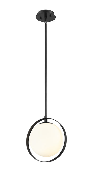 Z-Lite 730MP-MB One Light Pendant, Matte Black