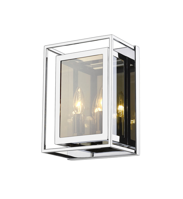 Z-Lite 802-2S-CH Two Light Wall Sconce, Chrome