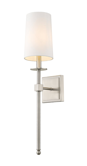 Z-Lite 811-1S-BN One Light Wall Sconce, Brushed Nickel