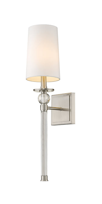 Z-Lite 805-1S-BN One Light Wall Sconce, Brushed Nickel