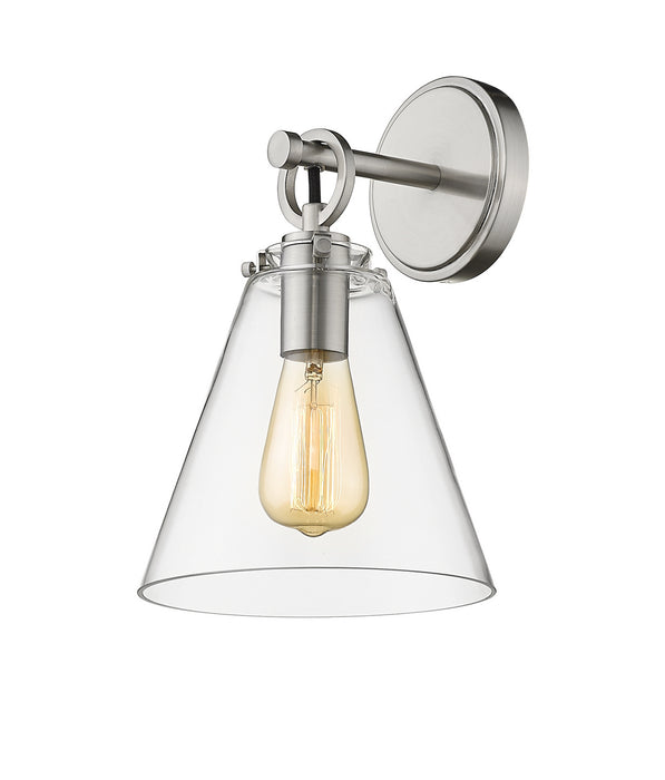 Z-Lite 806-1S-BN One Light Wall Sconce, Brushed Nickel