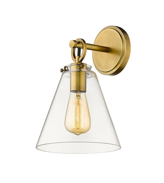Z-Lite 806-1S-RB One Light Wall Sconce, Rubbed Brass