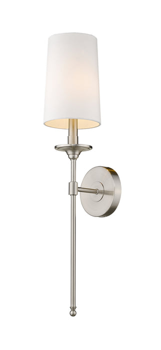 Z-Lite 807-1S-BN One Light Wall Sconce, Brushed Nickel