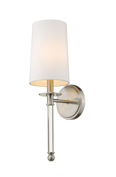 Z-Lite 808-1S-BN One Light Wall Sconce, Brushed Nickel