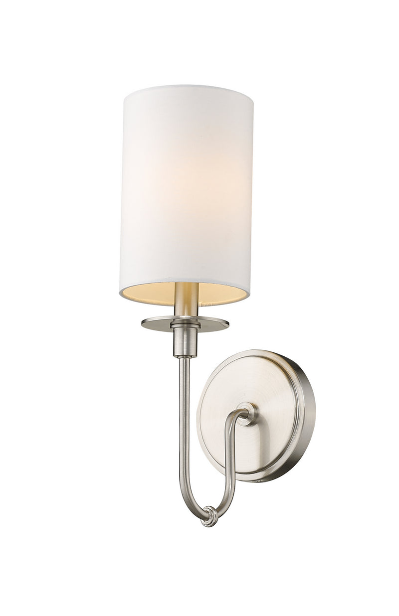Z-Lite 809-1S-BN One Light Wall Sconce, Brushed Nickel