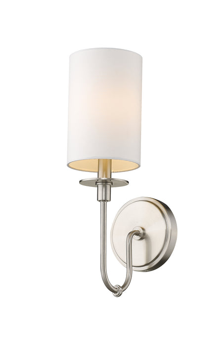 Z-Lite 809-1S-BN One Light Wall Sconce, Brushed Nickel