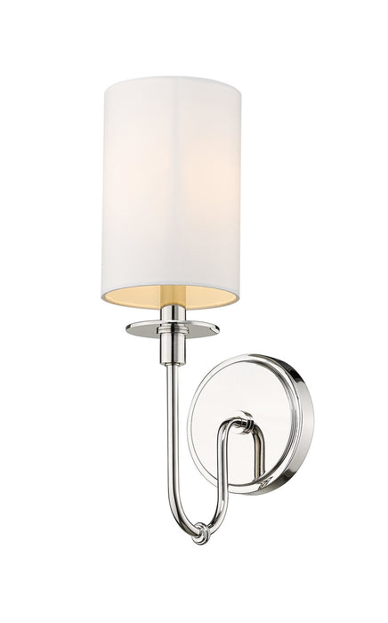 Z-Lite 809-1S-PN One Light Wall Sconce, Polished Nickel