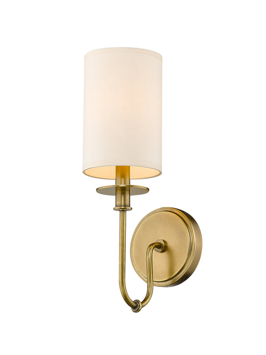 Z-Lite 809-1S-RB One Light Wall Sconce, Rubbed Brass