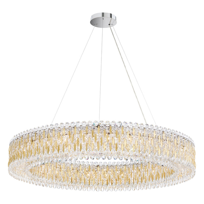 Schonbek RS8350N-22H 27 Light Pendant, Heirloom Gold