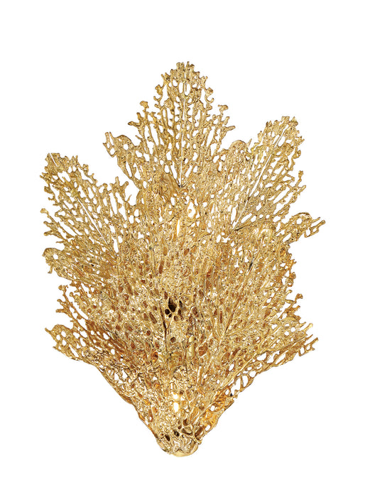 Metropolitan N7882-750-L LED Wall Sconce, India Gold W/ Vintage Brass